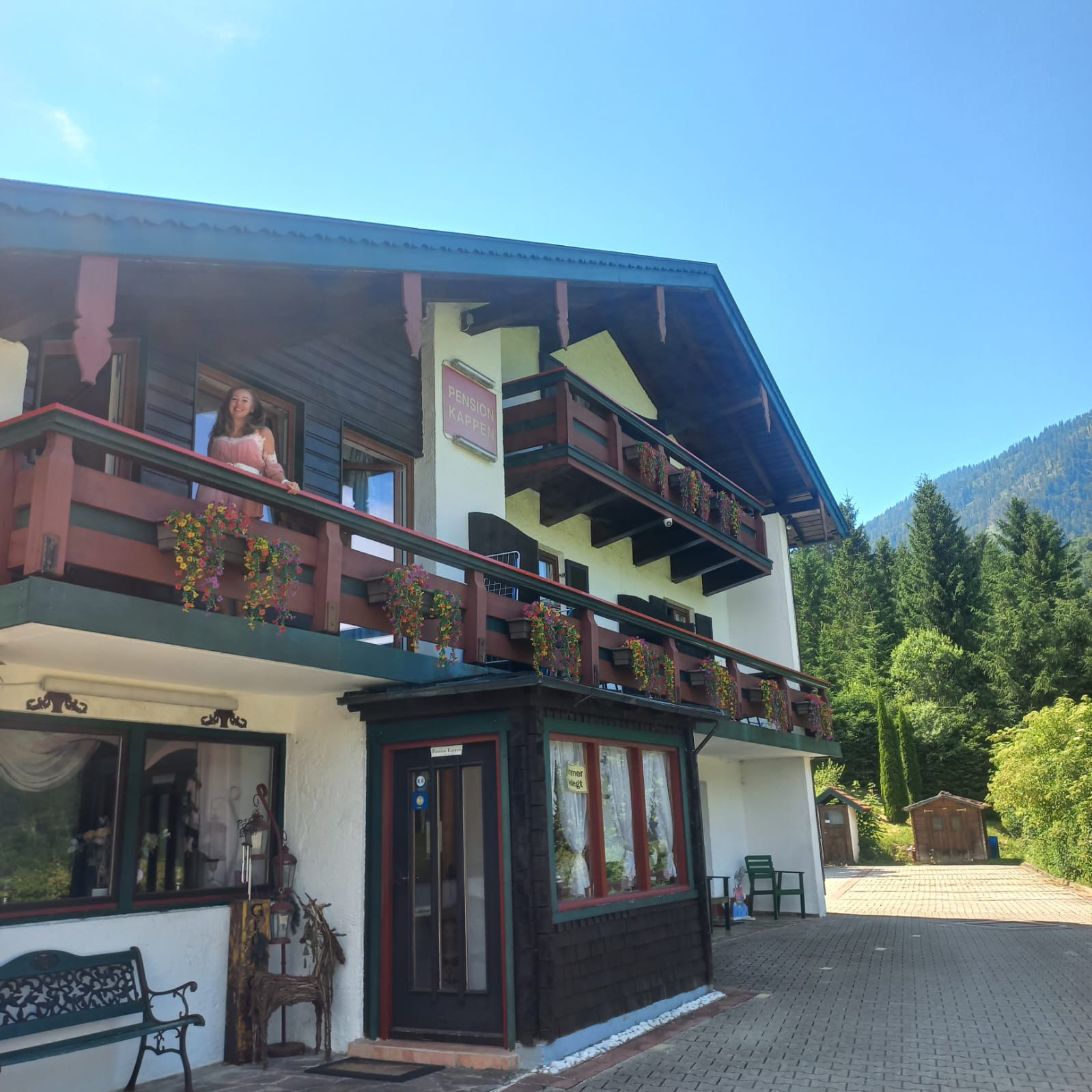 Pension Außenansicht